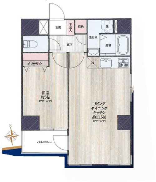 1LDK、価格1880万円、専有面積43m2、バルコニー面積3.65m2 西八王子駅徒歩13分、1880万円の1LDKです
2026年8月リノベーション完了、日当たり良好な東南角部屋です。
オートロックや追焚機能・浴室乾燥機など設備充実。
※一部CGにて加工施しております。