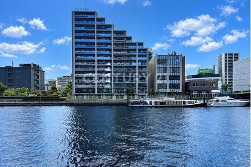 建物外観/りんかい線「天王洲アイル」駅へ徒歩約7分、天王洲運河沿いの開放的な立地です!
