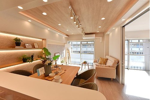 開放感が心地よい、ゆとりのあるリビング・ダイニング