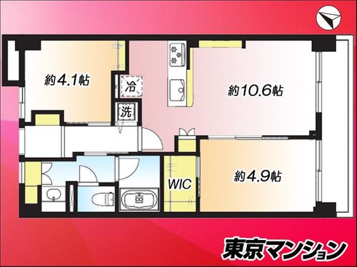 2LDK、価格4780万円、専有面積48.6m2、バルコニー面積5.4m2 ご内見希望・資料請求などお気軽にご連絡ください!
03-3789-7777