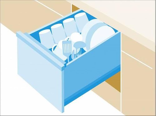 食器洗浄乾燥機を標準装備。作動中は他の家事を並行して進めることができ、家事の時短と負担軽減につながります。高温、高圧水流で洗浄するため、除菌・消臭効果が期待でき、衛生面での安心感が高まります。また、手荒れの心配もなくなります。