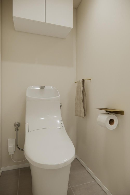 トイレは廊下からアクセス可能。※CGイメージ